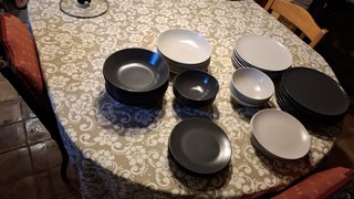 Lote Vajilla IKEA Vasos y Platos