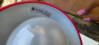 Flexo Rojo Ikea Kvart 40W con bombilla E14