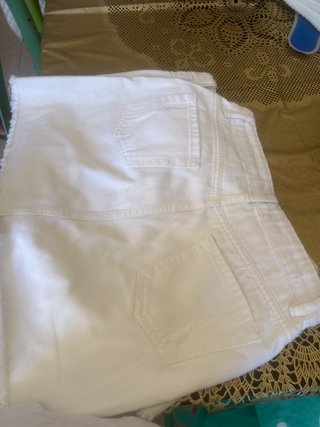 Falda vaquera blanca Primark Talla M