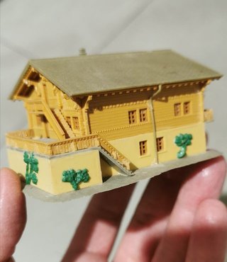 KIBRI Z casa miniatura maqueta tren escala 1/220
