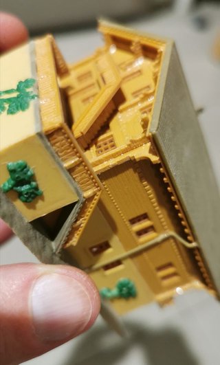 KIBRI Z casa miniatura maqueta tren escala 1/220