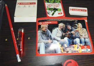 Set cancelleria Vodafone live