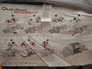 Tienda campaña Quechua Arpenaz Family 4.2