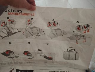 Tienda campaña Quechua Arpenaz Family 4.2