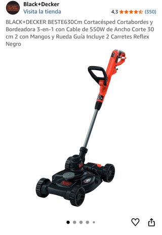 Cortacésped Black & Decker 3 en 1