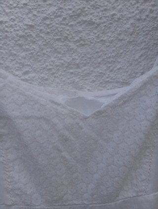 Vestido blanco tirantes largo