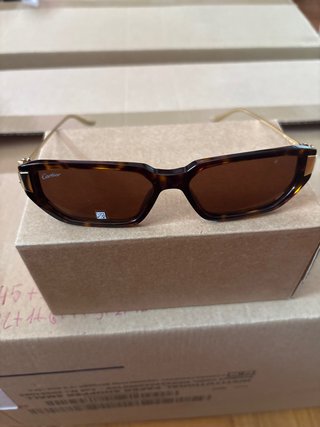 Gafas de sol Cartier marrones