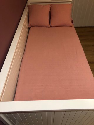 Diván HEMNES Ikea Blanco con Cajones