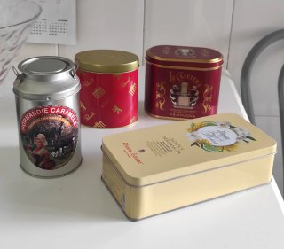 Lote Cajas Metálicas Decorativas