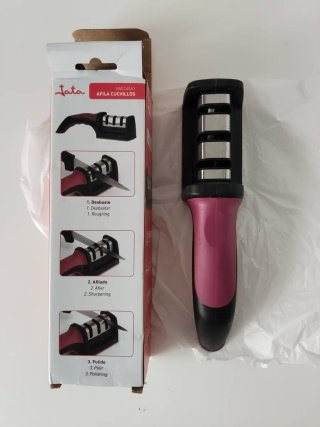 Afilador de cuchillos Jata 3 procesos