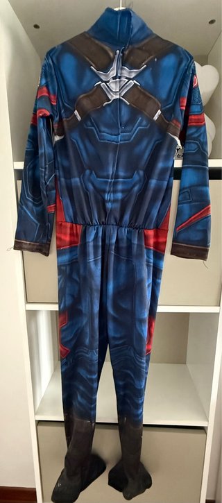 Disfraz Capitán América Talla S/Petit