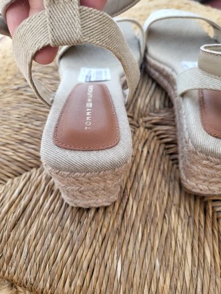 Sandalias Tommy Hilfiger Yute Beige