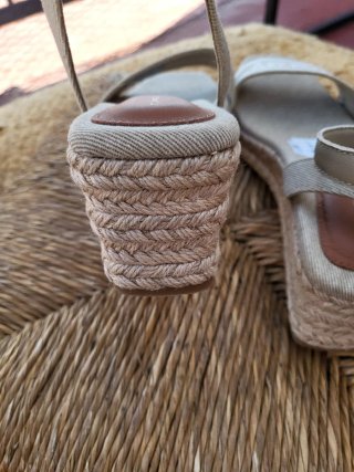 Sandalias Tommy Hilfiger Yute Beige