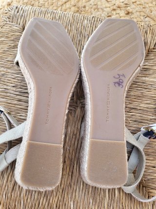 Sandalias Tommy Hilfiger Yute Beige