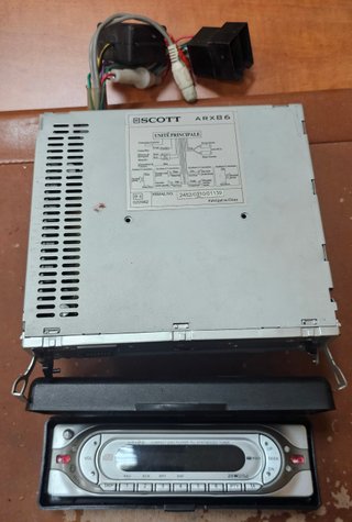 Radio Coche Scott ARX86 Frontal Extraíble