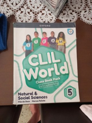 Libro CLIL WORLD 5 PRIMARIA OXFORD