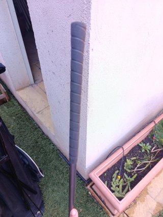 Bolsa golf con palos y carrito
