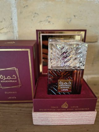 Perfume Khamrah Dukhan Lattafa 100ml
