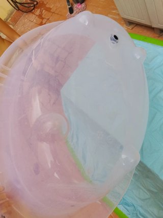 2 Bañeras plástico de pato bebé