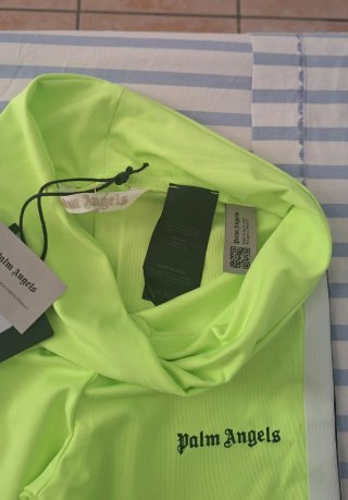 Conjunto Palm Angels Mujer Top y Leggings Neón M