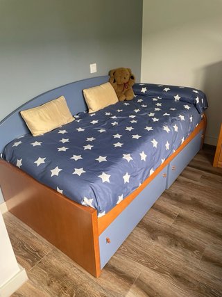 Dormitorio infantil madera sinfonier
