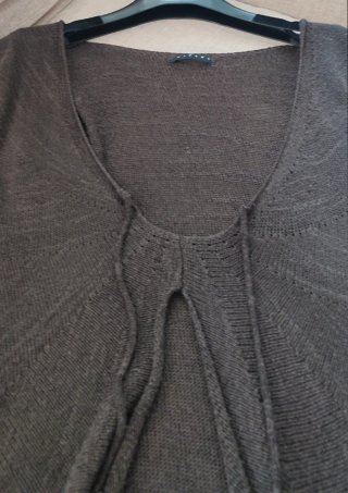 Maglia marrone taglia unica