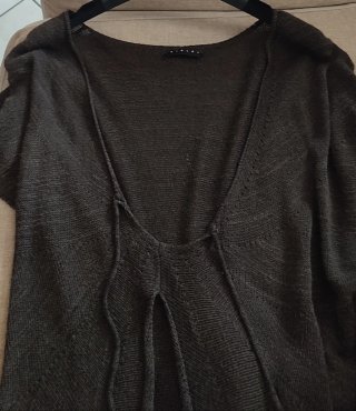 Maglia marrone taglia unica