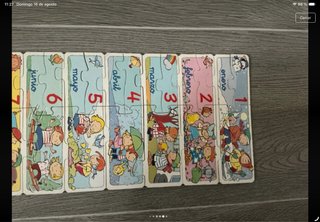 Puzzle Meses del Año Madera