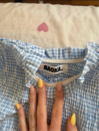 Conjunto cuadros vichy BAOKA