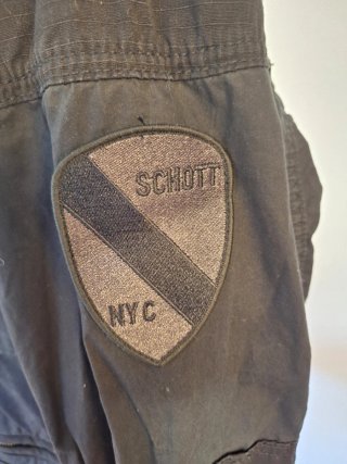 Chaqueta Schott T XL Negra