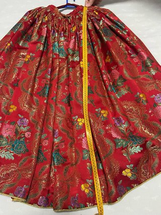 Traje Fallera Niña Rojo