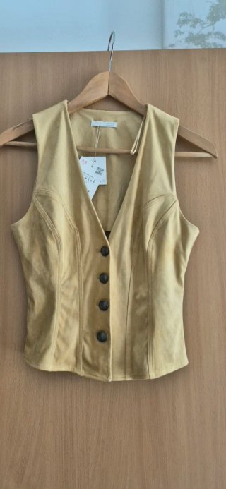 Chaleco amarillo talla S