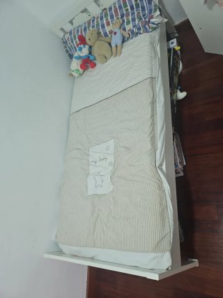 Cama infantil blanca Ikea