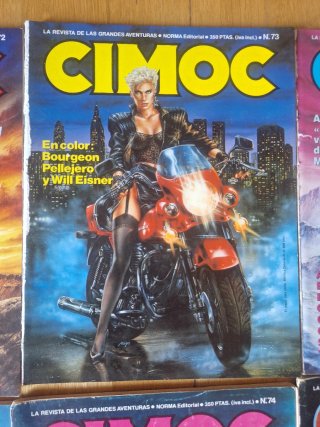 Revistas cómics CIMOC