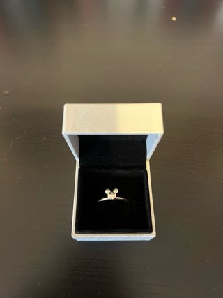 Anillo Pandora Mickey Plata