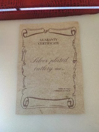 Cubertería Plata ARG800 Bañada 90 Piezas
