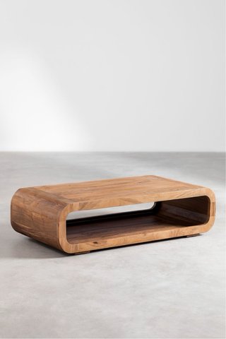 Mesa centro Vacry Sklum madera 120x60 cm