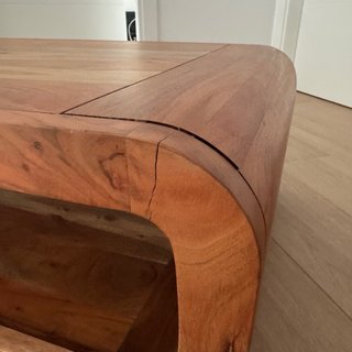 Mesa centro Vacry Sklum madera 120x60 cm
