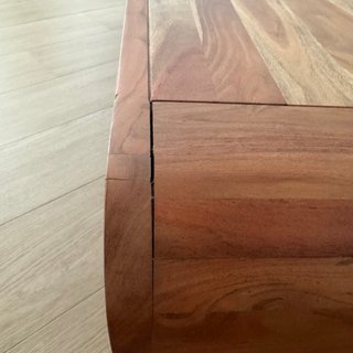 Mesa centro Vacry Sklum madera 120x60 cm