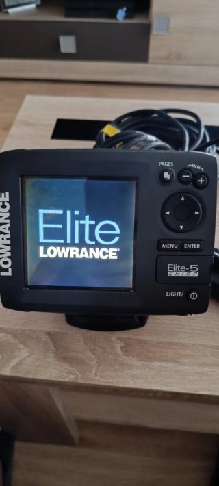 Sonda Lowrance con transductor