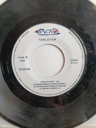 Vinilo TABLETOM Pescaito Frito
