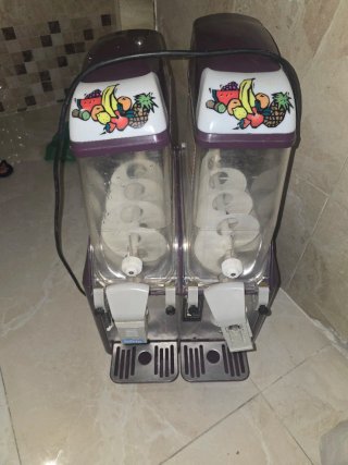 Máquina de granizados morada