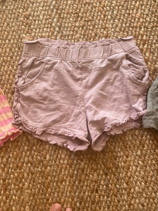 Pack 5 pantalones cortos niña talla 7/8 años