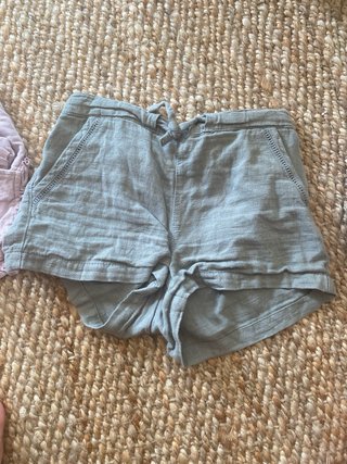 Pack 5 pantalones cortos niña talla 7/8 años