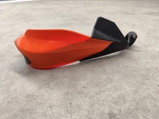Paramanos universales moto naranja/negro