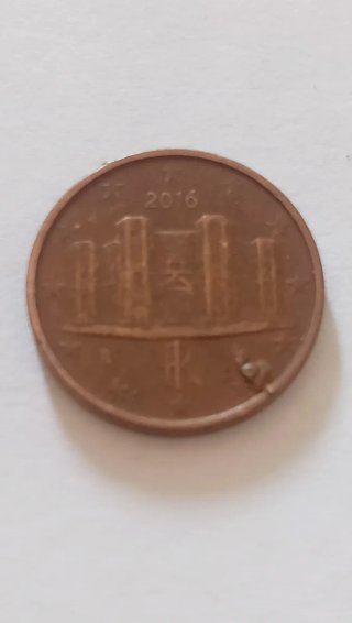 1 centesimo Italia 2016 con errori