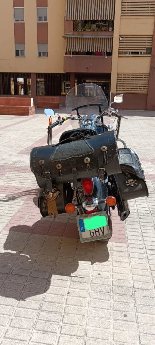 Kawasaki VN900 Classic 2008 Negra