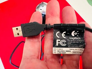 Webcam Logitech USB