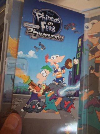 Phineas y Ferb: A Través de la 2ª Dimensión PSP