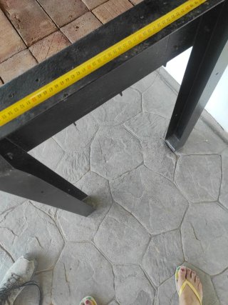 Barbacoa exterior con campana